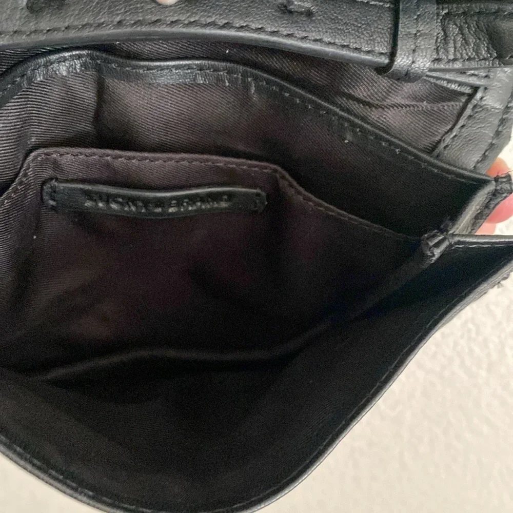 LUCKY BRAND Women’s Black Crossbody Bag with Easy Sliding Adjustable Strap